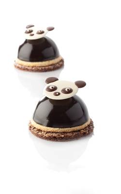 Foto de Oso panda de chocolate