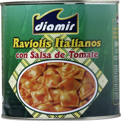 Foto de Raviolis con salsa de tomate