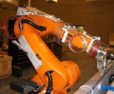 Foto de Robots integrados al sistema de corte