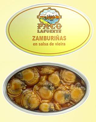 Foto de Zamburiñas en salsa de vieira