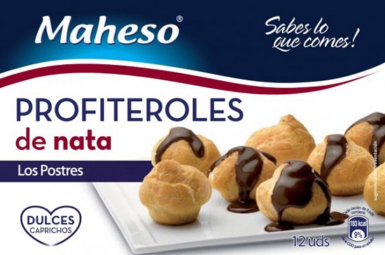 Foto de Profiteroles de nata congelados