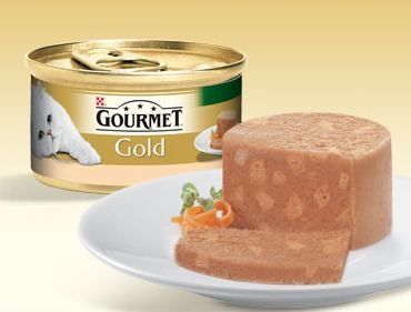 gourmet gold terrine with salmon