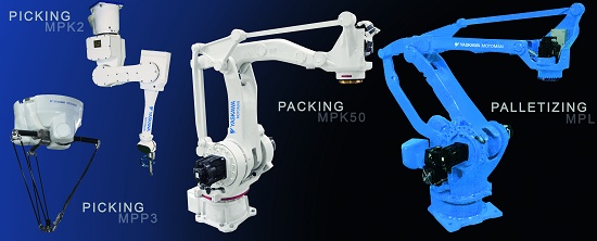 Picture of Robots for picking, packaging and palletizing