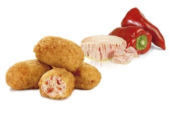 Foto de Croquetas de atún y pimiento del piquillo