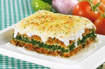 Foto de Lasaña vegetal con bechamel