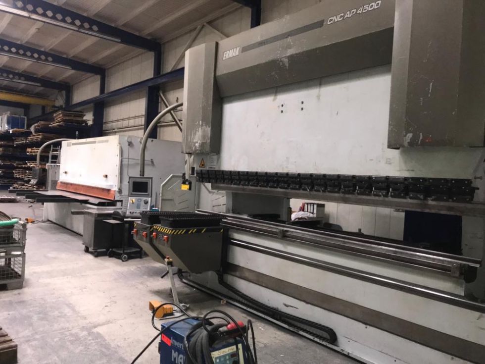 Ermak CNC Pressbrake 4100 x 500 t 5087 = Mach4metal