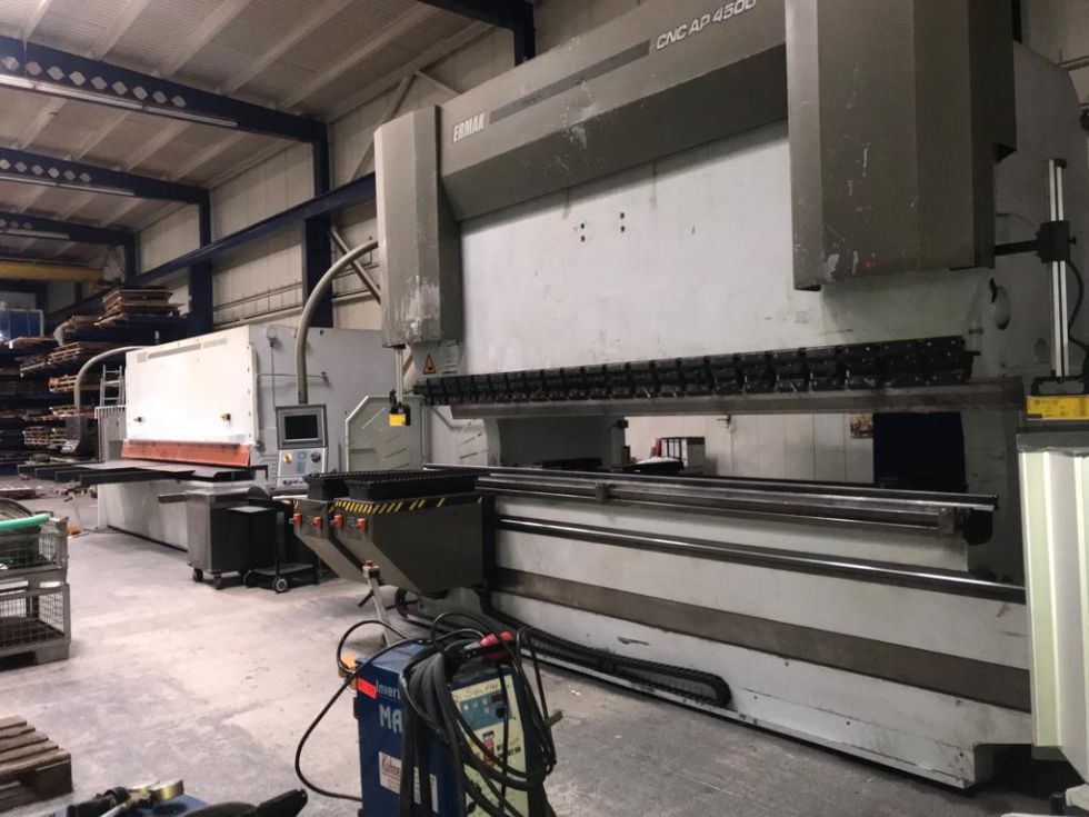 Ermak CNC Pressbrake 4100 x 500 t 5087 = Mach4metal