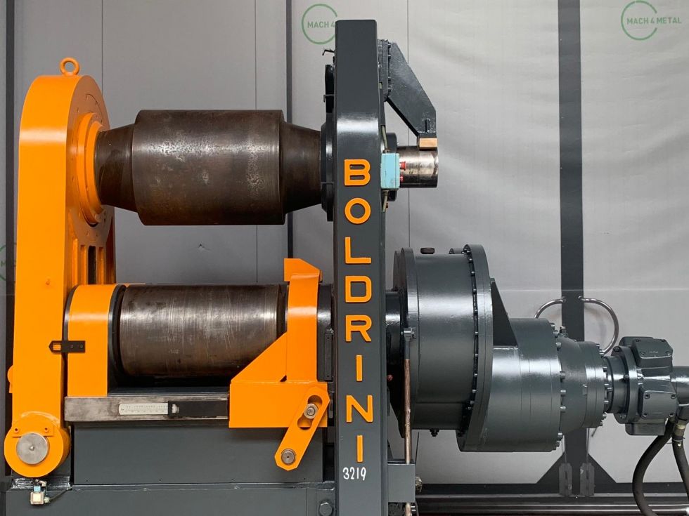 Boldrini Hydraulic 3 roll PIR 600 x 100 mm 5092 = Mach4metal