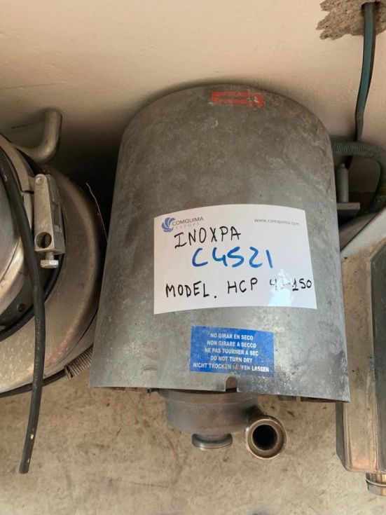 Bomba centrifuga inoxpa hcp 40-150 acero inoxidable de segunda mano