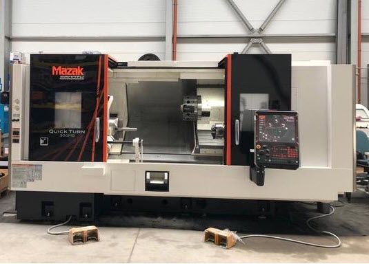 Mazak QT 300 MS Ø 420 x 1.281 mm C Axis and Sub spil 33 Hours ! 5149 = Mach4metal