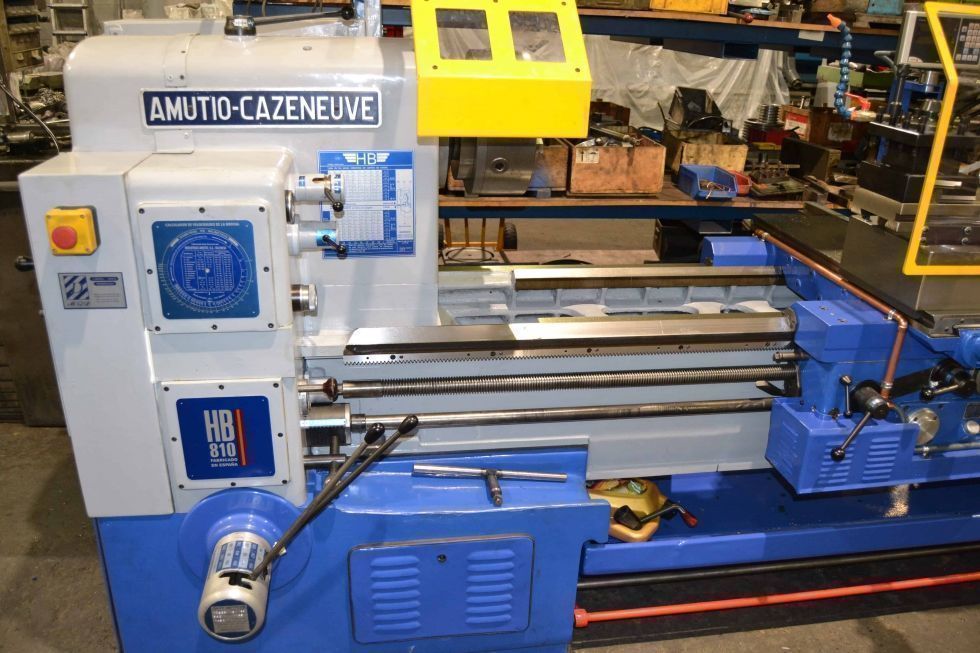 Torno Amutio Cazeneuve HB810 de 5000 reconstruido