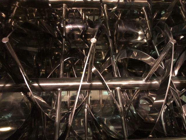 Mezcladora de bandas en acero inoxidable de 1.500 litros NUEVA
