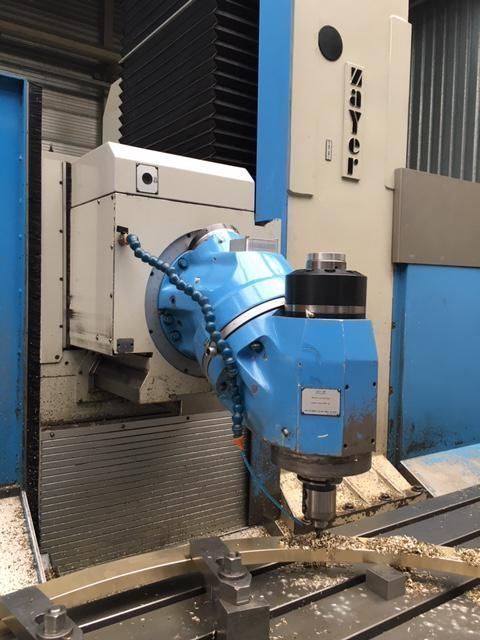 Zayer 20 KF 5000 Y=1200 Z=1500 mm HeidenHain iTNC530 5359 = Mach4metal