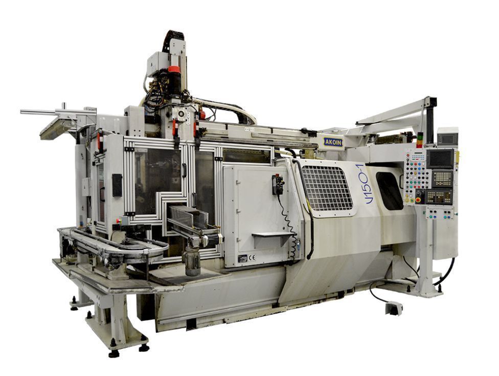 Máquina de producción para el rectificado simultáneo interior y exterior