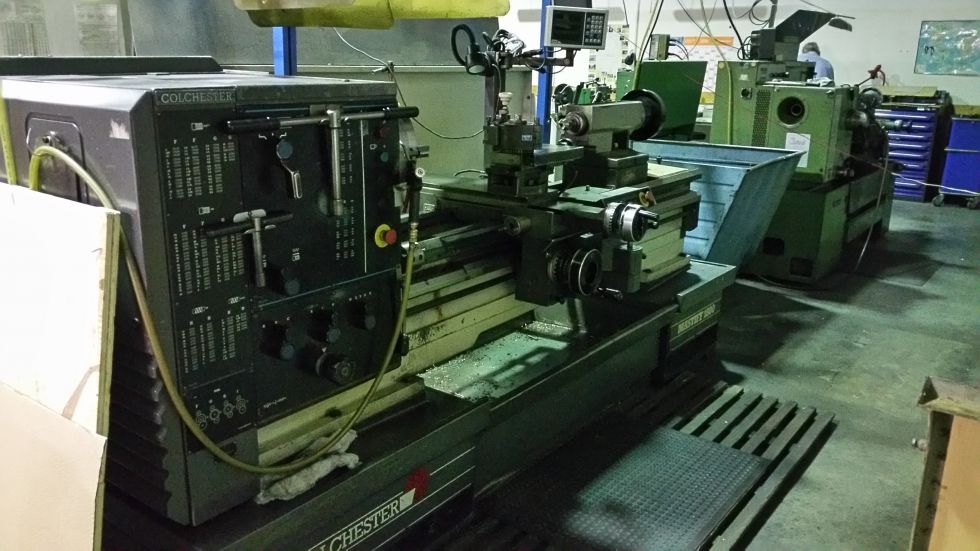 Colchester Mastiff VS Universal lathe Ø 554 x 2000 mm 5421 = Mach4metal