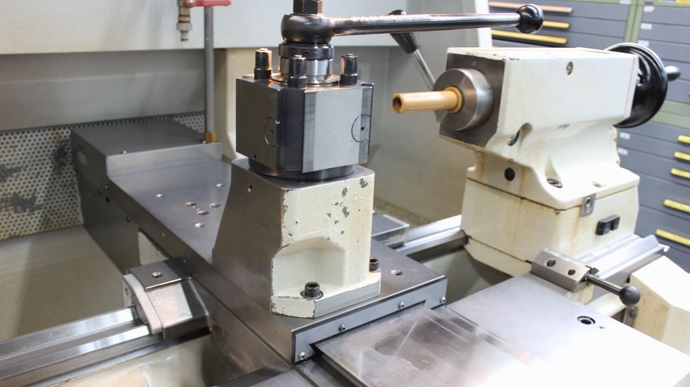 VDF Teach-in lathe DUS 630 Ti x 2000 mm 5426 = Mach4metal