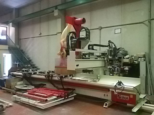 CNC para mecanizado + canteado