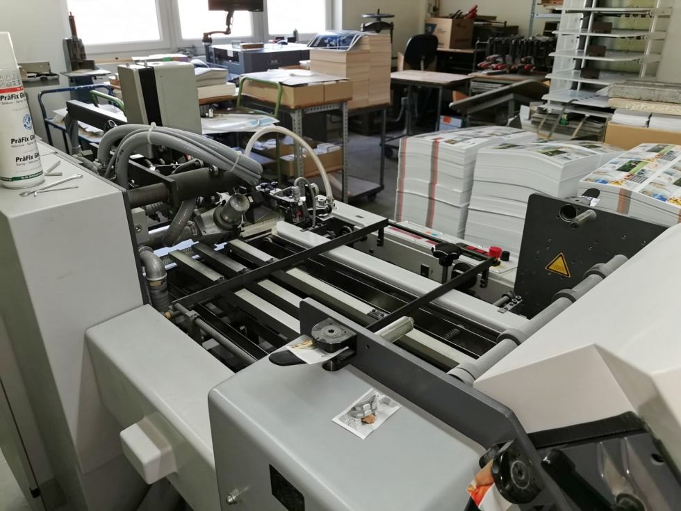 Heidelberg Stahlfolder Ti 40 / 4