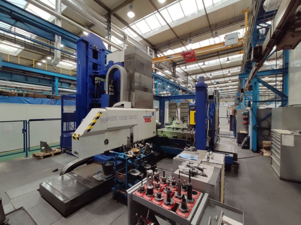 TOS WHN 110 MC 5 Axis CNC Boring mill 5321 = Mach4metal