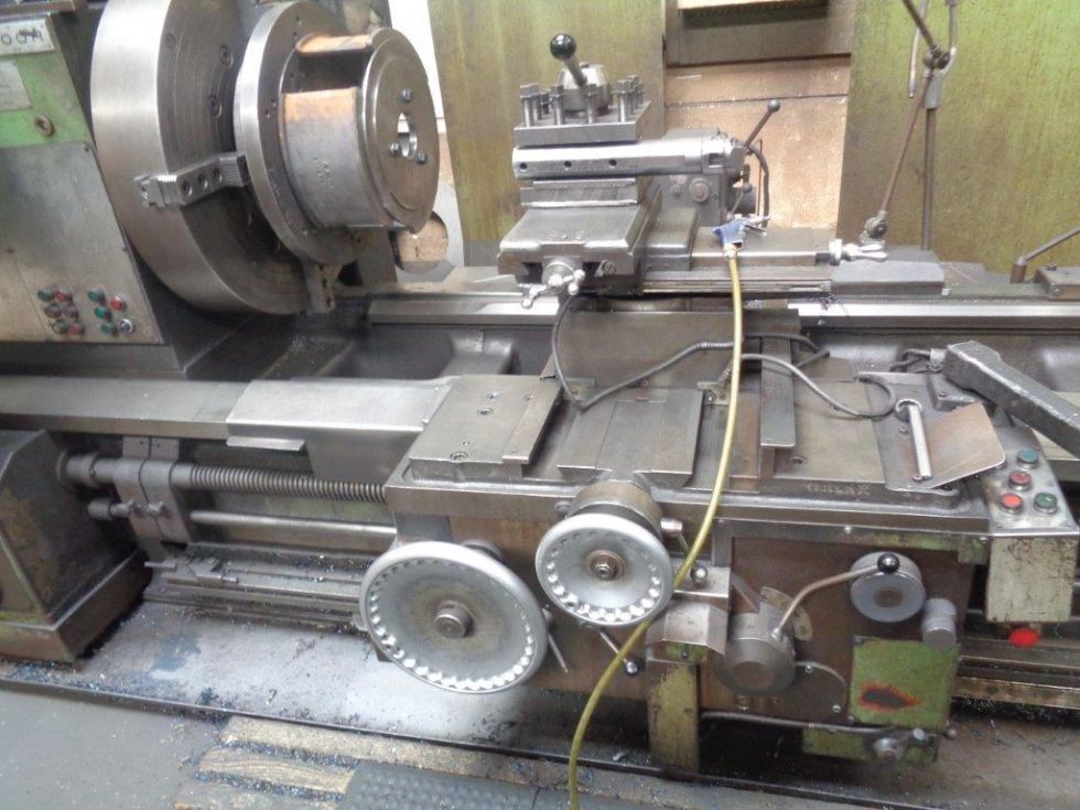 DeMoor Oil Country Ø 360 lathe Ø 970 x 7000 5587 = Mach4metal