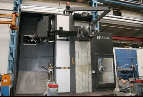 Bed milling Lagun GBM CM8 X 8000 Y 1200 Z 1500 ATC 60 Pos. Autoindex 2.5 Gr 6049 = Mach4metal