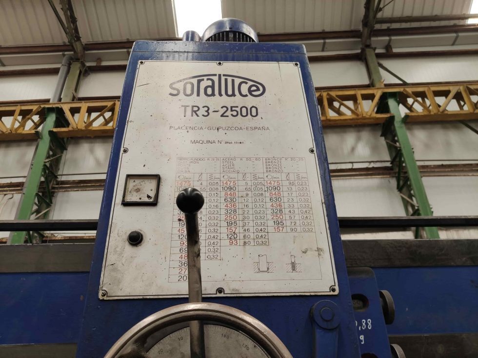 Taladro radial Soraluce TR3-2500