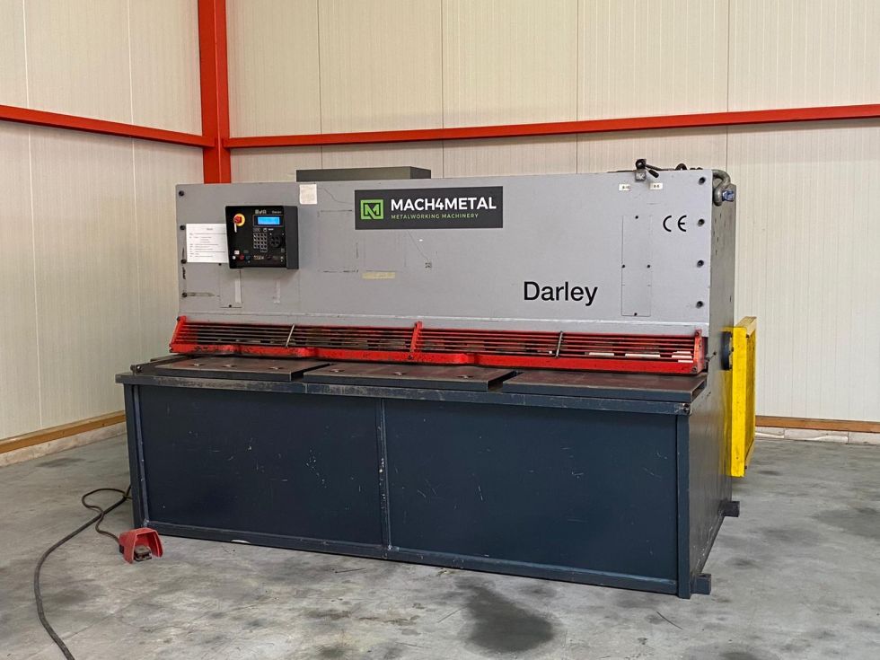 Hydraulic Guillotine schaar - DARLEY GS 2500 x 10mm NC 6236 =Mach4metal