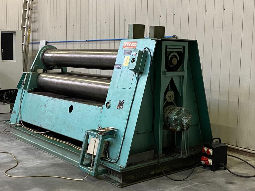 Plate rolling machine - ROUNDO PS 360 3 roll platebender 2500 x 30 mm 6282 =Mach4metal