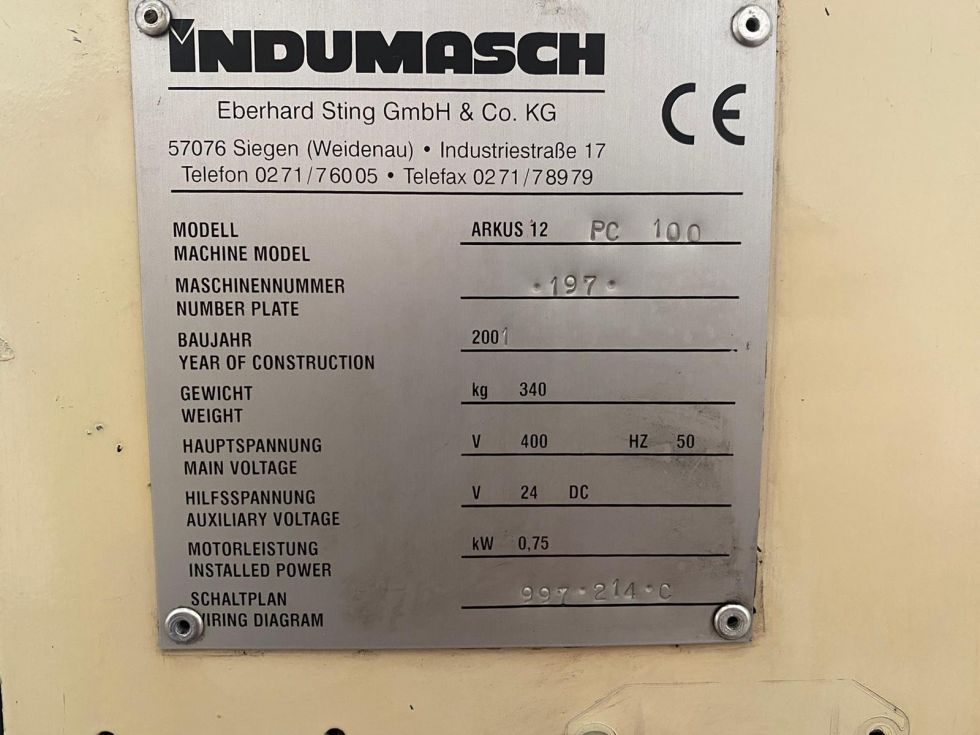 Bending profile and tubes - PBT ARKUS 12 x = 200mm 6292 = Mach4metal