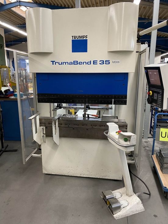 TRUMPF - TrumaBend E35 Servo Mechanical Pressbrake 1250 x 35 Ton 6327 = Mach4metal