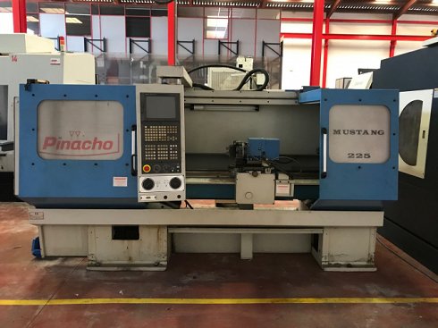 Torno Cnc Pinacho Mustang 225 X 1500