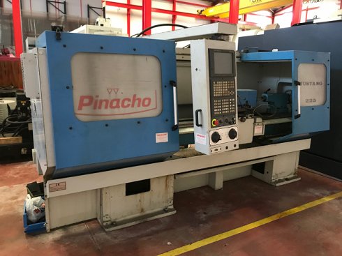 Torno Cnc Pinacho Mustang 225 X 1500