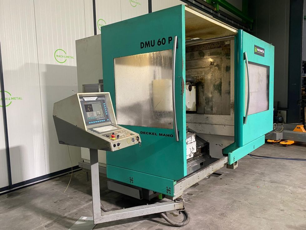 5-axis machining centre DECKEL MAHO - DMU 60 P 6309 = Mach4metal