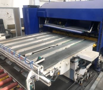 DARLEY VS 2100x4 Sheet Metal Cutting Center with Stacking Unit