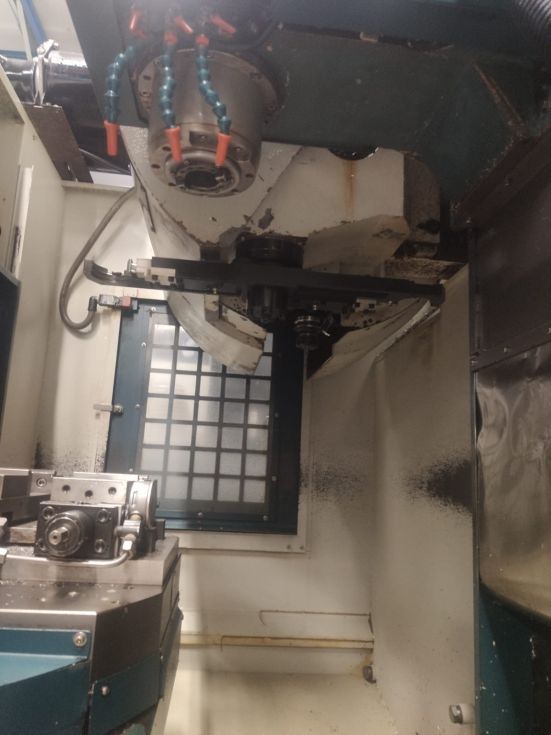 Horizontal machining centre Feeler - QM-22A APC HMC 580 x 420 x 490 mm 6342 = Mach4metal