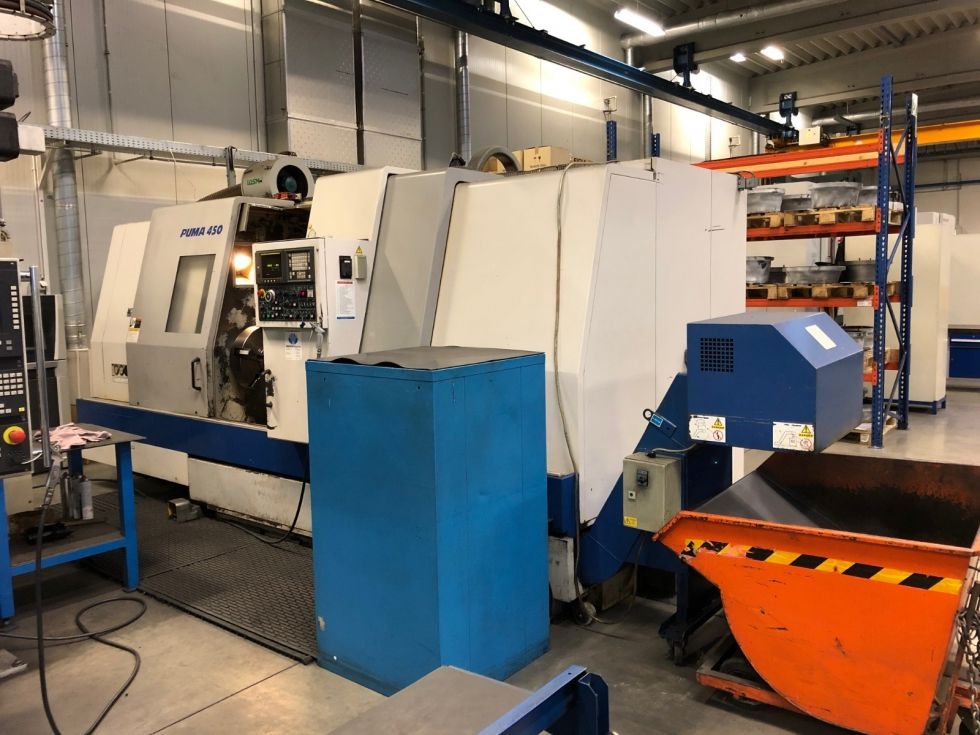 CNC turning lathe DOOSAN - PUMA 450 Ø 900 x 1000 mm 6351 = Mach4metal