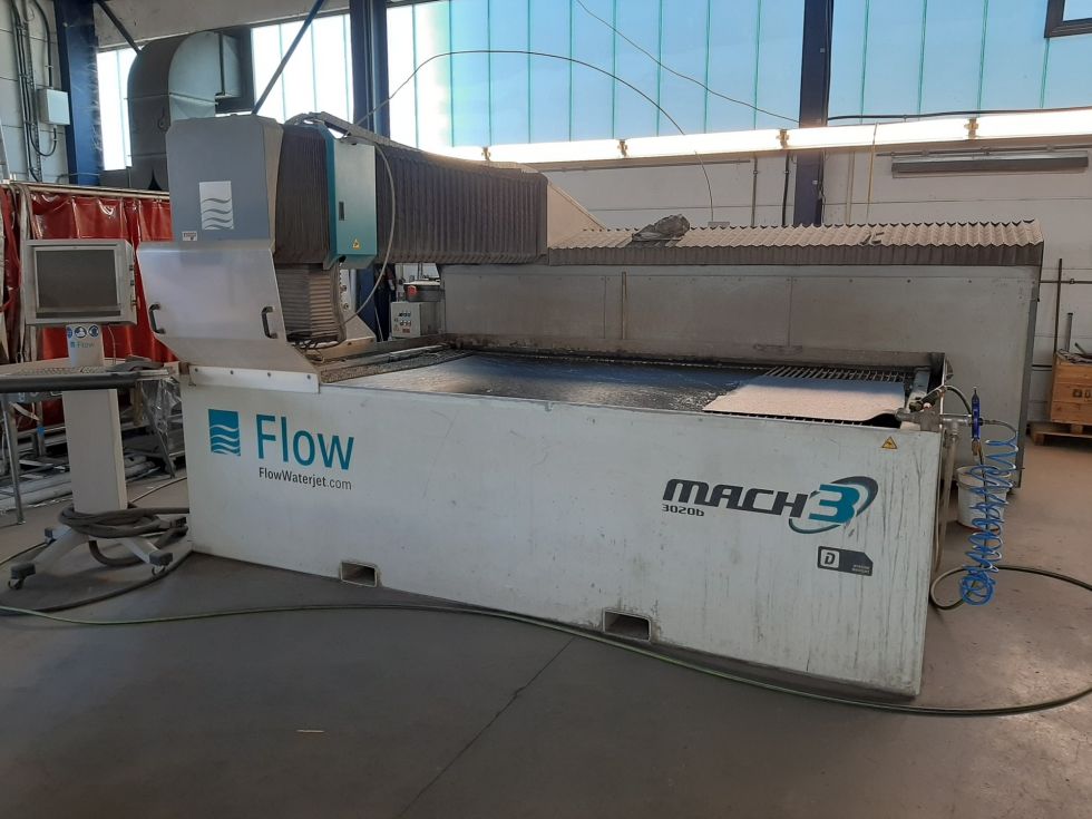 Plasma / gas cutting table FLOW - MACH3 3020B CNC Waterjet 3000 x 2000 x 4000 Bar 6372 = Mach4metal