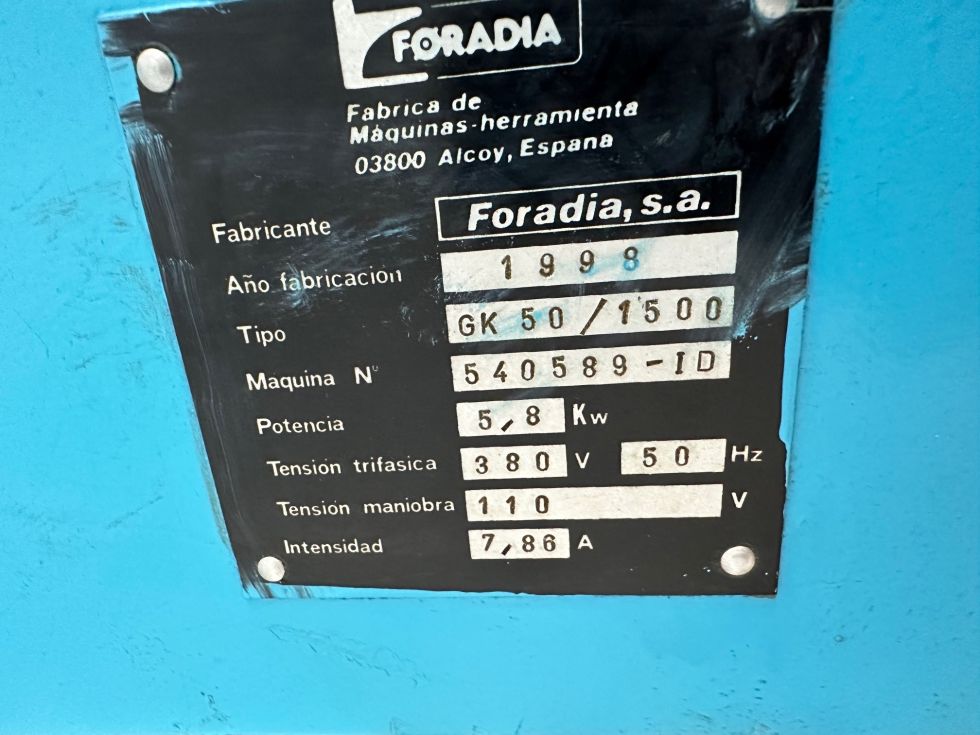 Taladro Radial Foradia