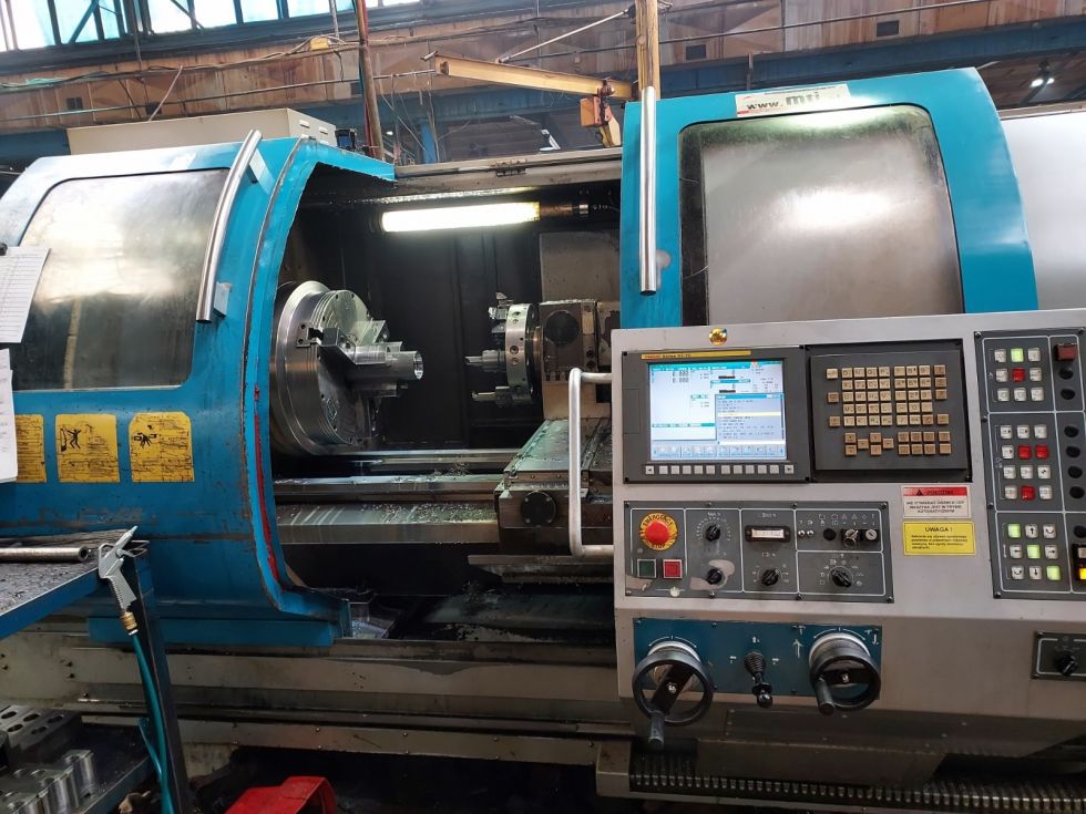 CNC turning lathe MICROCUT - BNC-2660 XXL Ø 650 x 1500 with bore Ø 153 mm 6431 = Mach4metal