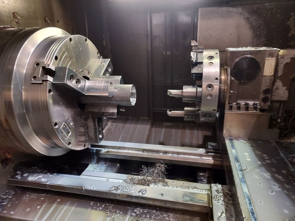 CNC turning lathe MICROCUT - BNC-2660 XXL Ø 650 x 1500 with bore Ø 153 mm 6431 = Mach4metal