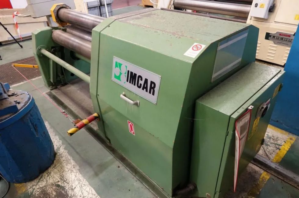 Plate rolling machine IMCAR - 4RH 100 4/1 4 roll hydraulic plate bender 1000 x 10 mm 6434 = Mach4met