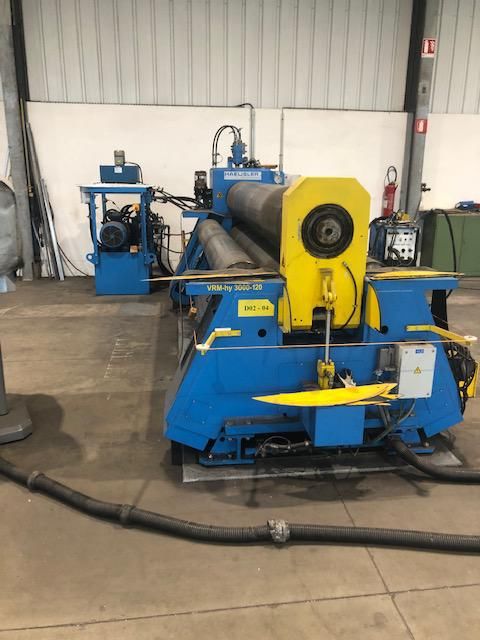 HAEUSLER - VRM-HY Hydraulic 4 roll plate bender 3000 x 30 mm 6447 = Mach4metal