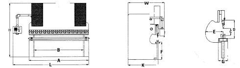 Plegadora hidráulica Ferry PPE-3160 de 3100x160t con CNC a 2 ejes