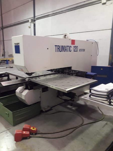 Punzonadora CNC Trumpf Trumatic 120