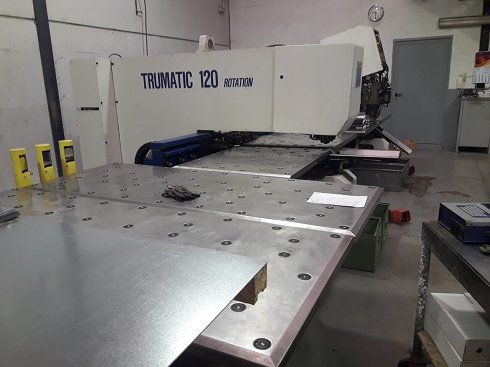 Punzonadora CNC Trumpf Trumatic 120