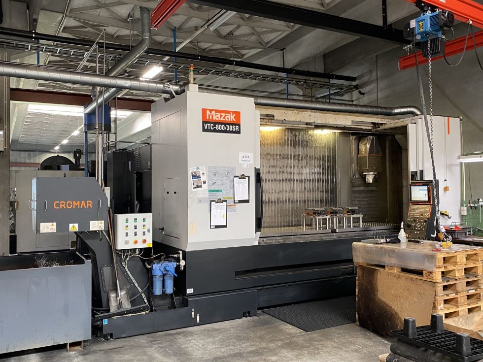 5-axis machining centre MAZAK - VTC 800 - 30 SR 5310 = Mach4metal Mazak VTC 800 / 30 SR X / Y / Z 3