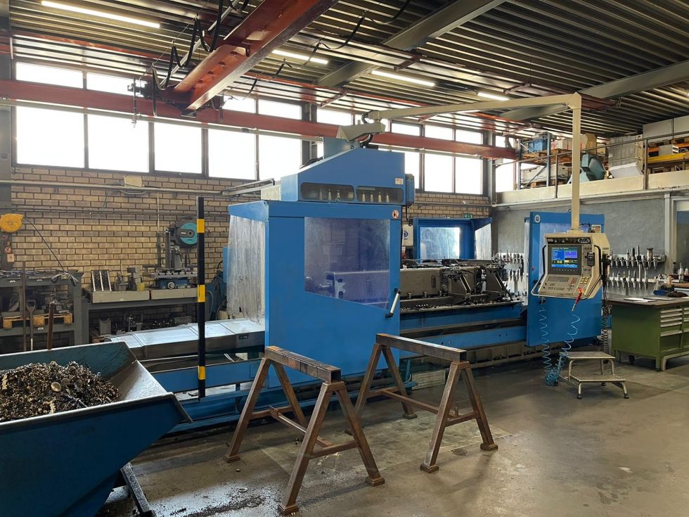 MTE - BF 3200 CNC bed milling 3000 x 1000 x 1250 mm 6483 = Mach4metal