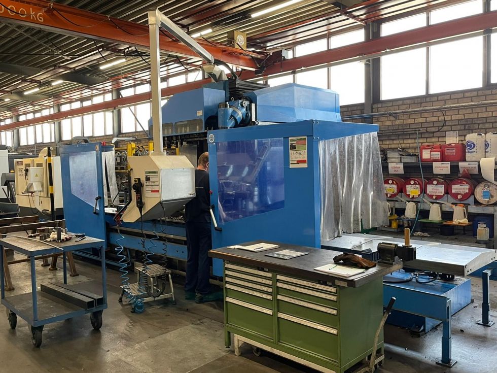 MTE - BF 3200 CNC bed milling 3000 x 1000 x 1250 mm 6483 = Mach4metal