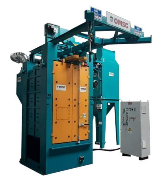 Granalladora de gancho