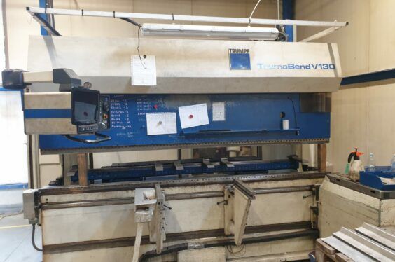 Press brake TRUMPF - TrumaBend V130 CNC 3060 x 130 T - 7 Axis 6512 = Mach4metal